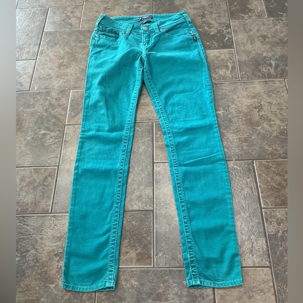 Silver Jeans Women's Teal Skinny Jeans